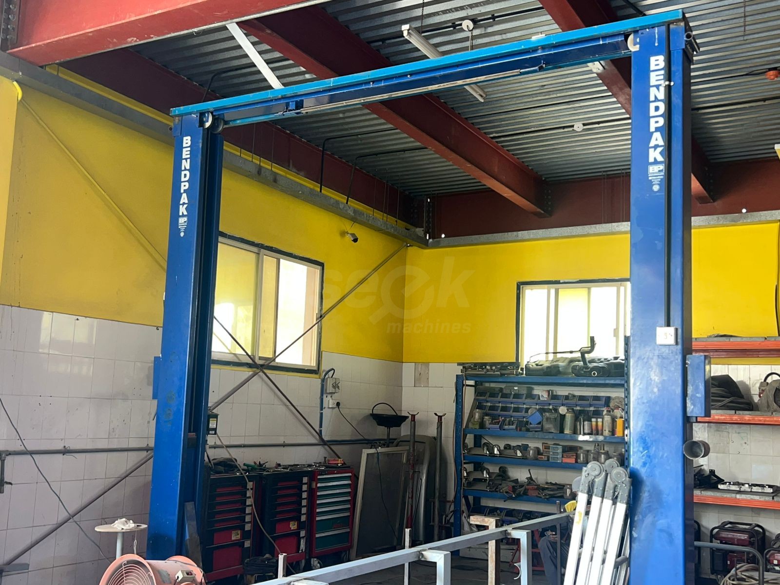 BendPak Two-Post Hydraulic Car Lift – 10,000 lb Capacity